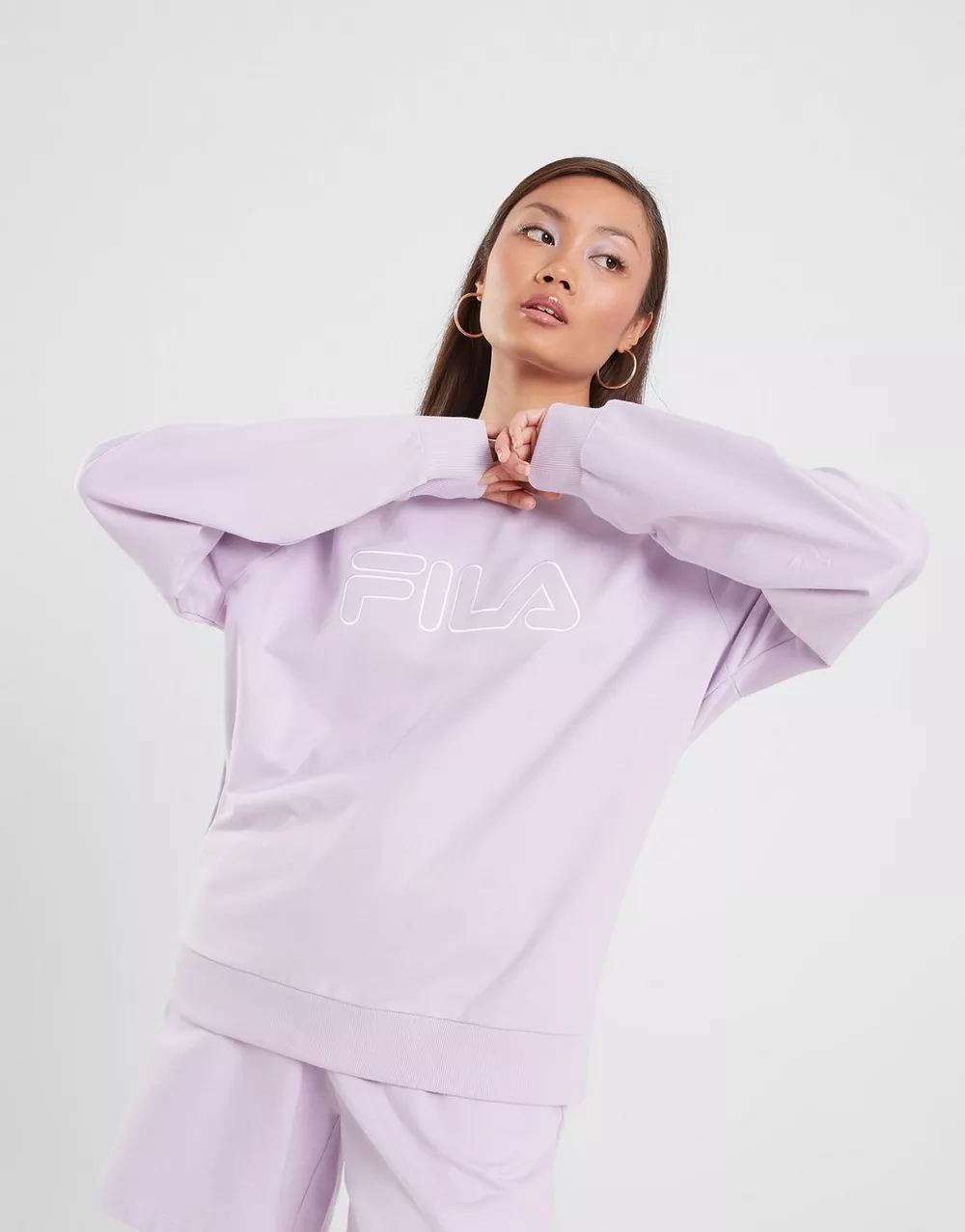 FILA КОФТА SHIVA BF CRW PUR, фото 1 з 5