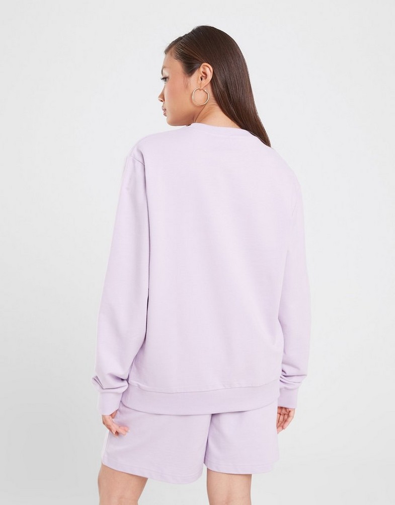 Жіночі кофти FILA КОФТА SHIVA BF CRW PUR SHIVASS23JDMPUR Фіолетовий
