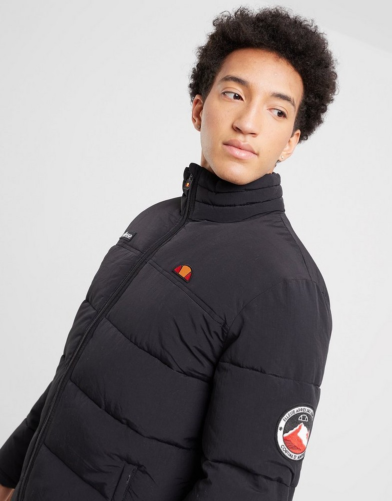 Kurtka męska ELLESSE KURTKA PUCHOWA NEBULA JACKET BLK SHK12789011 Czarny