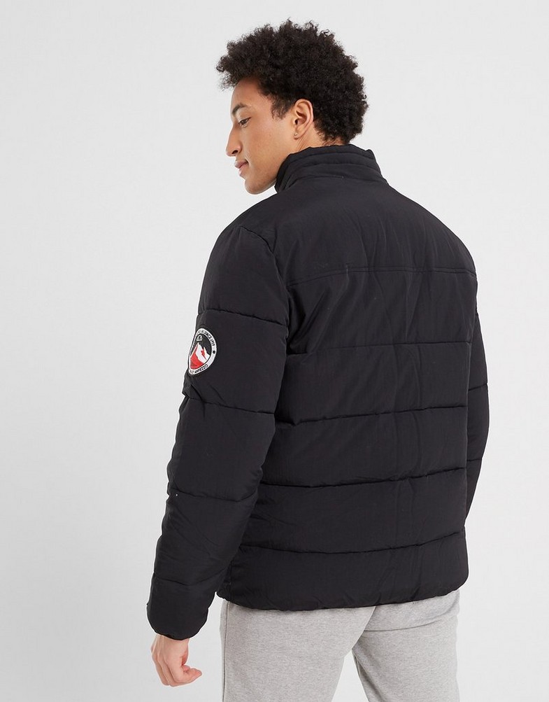 Kurtka męska ELLESSE KURTKA PUCHOWA NEBULA JACKET BLK SHK12789011 Czarny