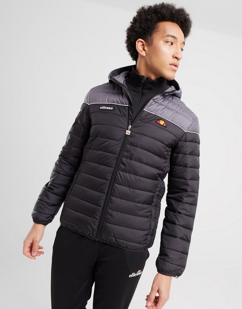 Kurtka męska ELLESSE KURTKA PUCHOWA LOMBARDY 2 PADDED BLK SHK13274011 Czarny