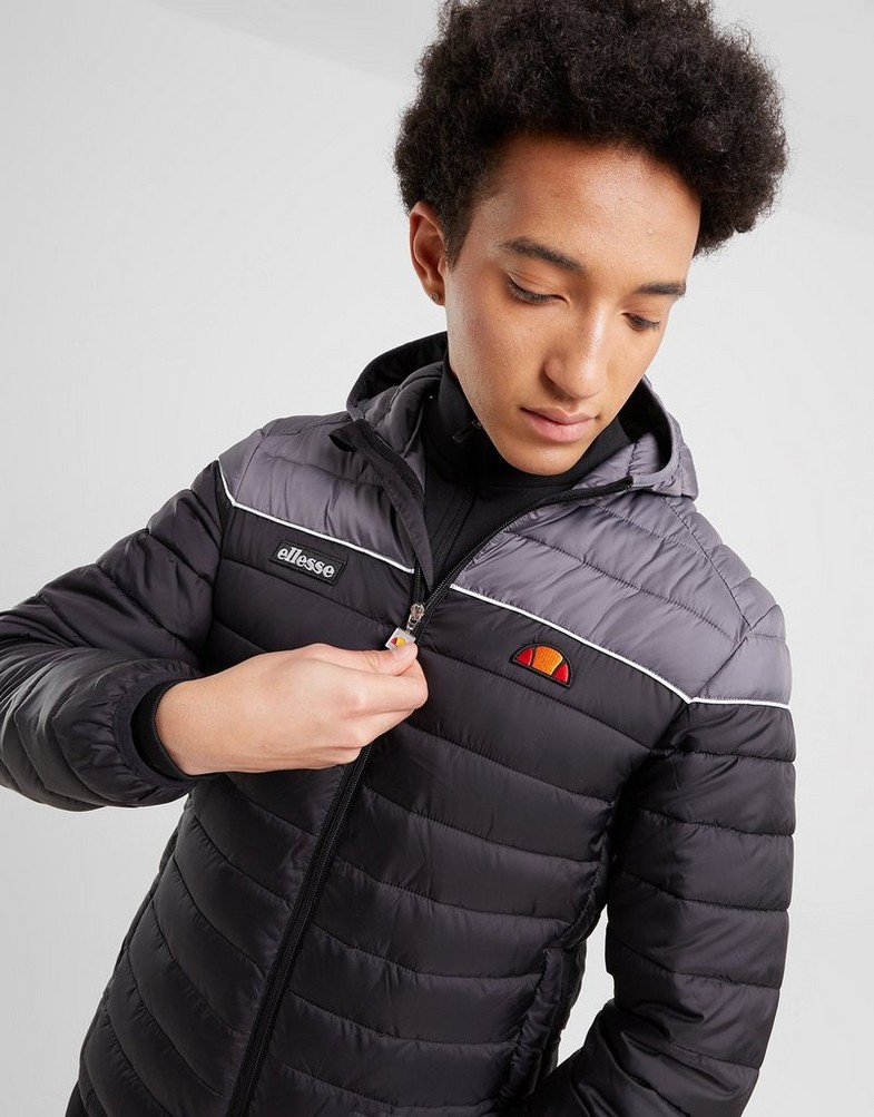 Kurtka męska ELLESSE KURTKA PUCHOWA LOMBARDY 2 PADDED BLK SHK13274011 Czarny