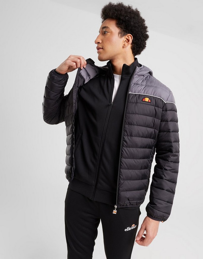 Kurtka męska ELLESSE KURTKA PUCHOWA LOMBARDY 2 PADDED BLK SHK13274011 Czarny