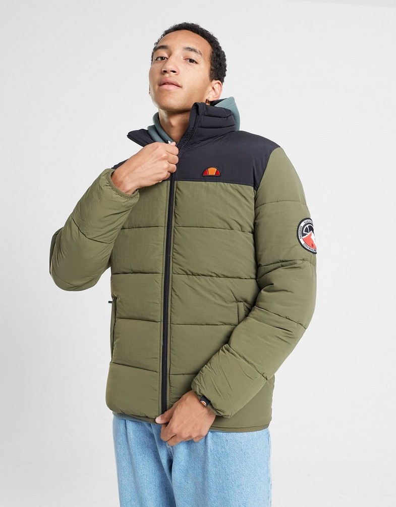 ELLESSE КУРТКА ЗИМОВА NEBULA KHA/BLK PADDED JACKET SHR12789531 Хакі