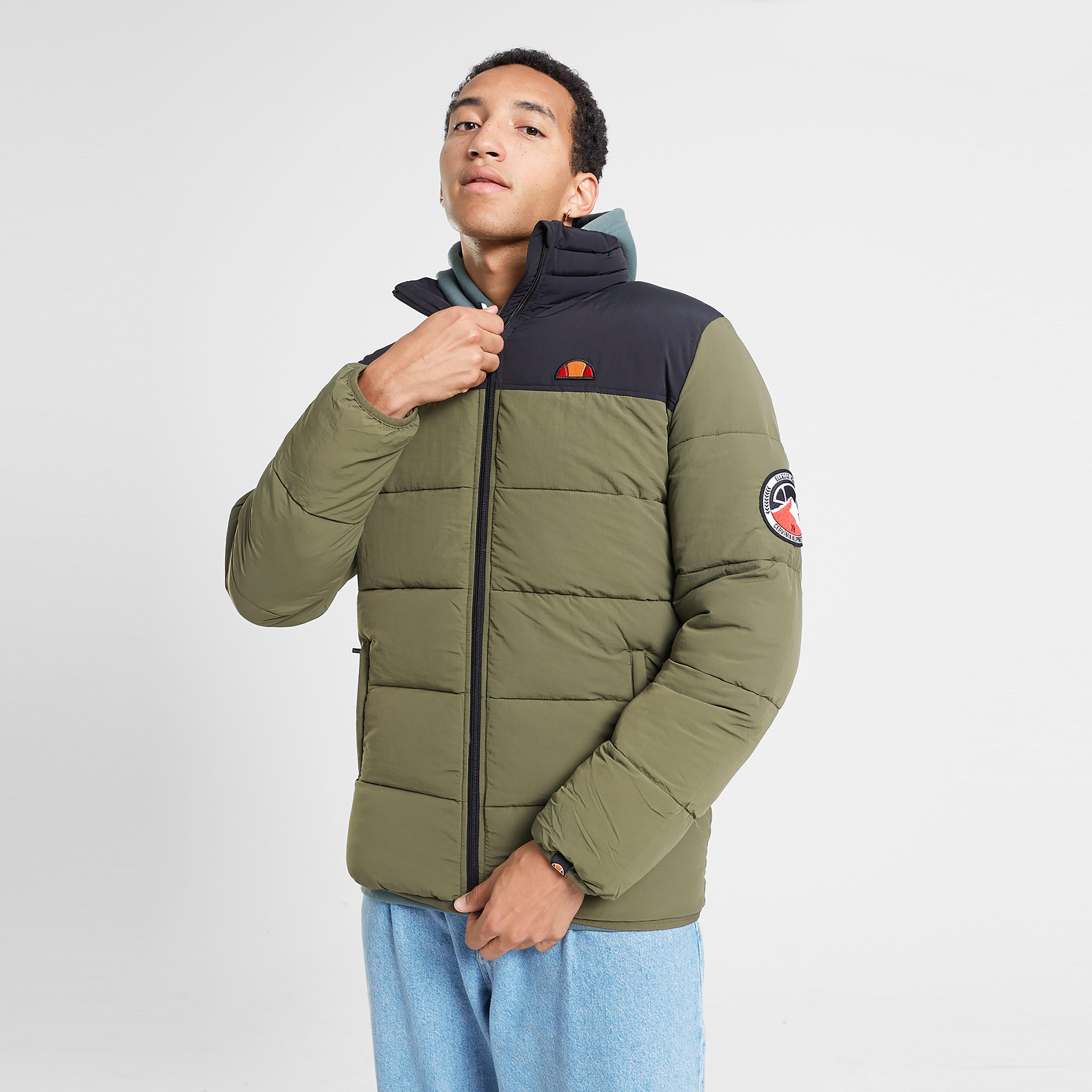 Geacă de iarnă pentru bărbați ELLESSE JACHETĂ DE IARNĂ NEBULA KHA/BLK PADDED JACKET