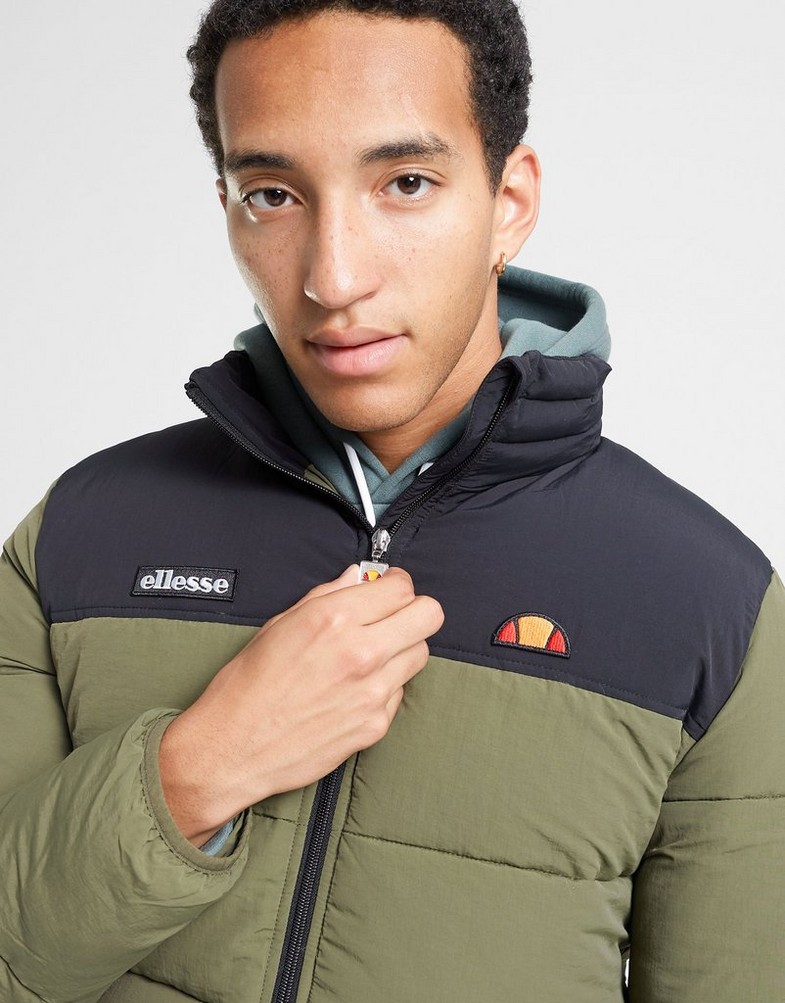 ELLESSE КУРТКА ЗИМОВА NEBULA KHA/BLK PADDED JACKET SHR12789531 Хакі