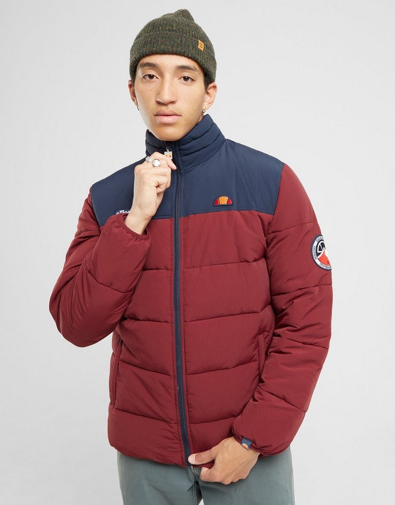 ELLESSE КУРТКА ЗИМОВА NEBULA BRGND/NAVY PADDED JACKET SHR12789803 Бордовий