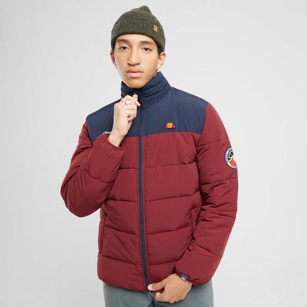 Ellesse Bunda Zimná Nebula Brgnd/navy Padded Jacket