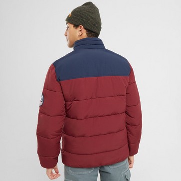 ELLESSE KURTKA ZIMOWA NEBULA BRGND/NAVY PADDED JACKET