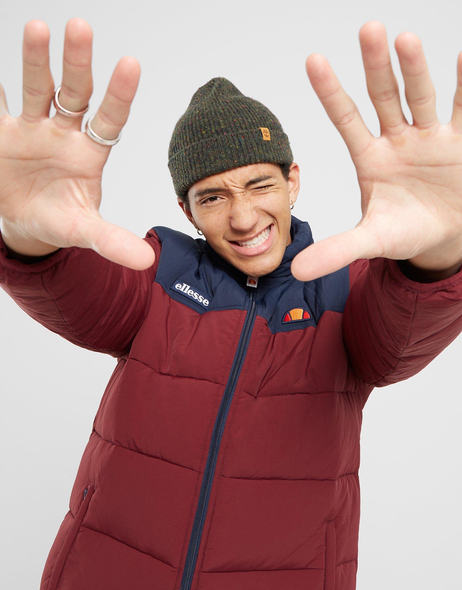 Férfi kabát ELLESSE KABÁT TÉLI NEBULA BRGND/NAVY PADDED JACKET SHR12789803 Bordó