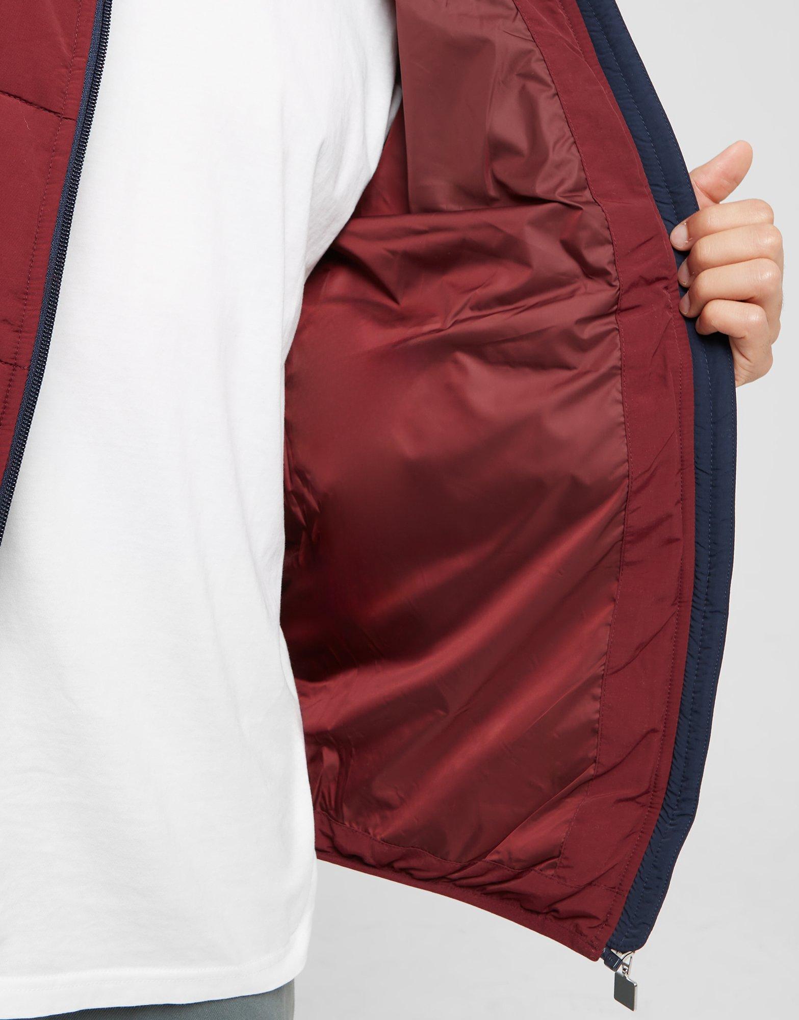 Férfi kabát ELLESSE KABÁT TÉLI NEBULA BRGND/NAVY PADDED JACKET SHR12789803 Bordó