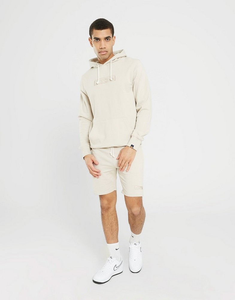 Bluza męska ELLESSE BLUZA Z KAPTUREM CAROVILLI OH HOODY BEIGE SHR17562214 Beżowy