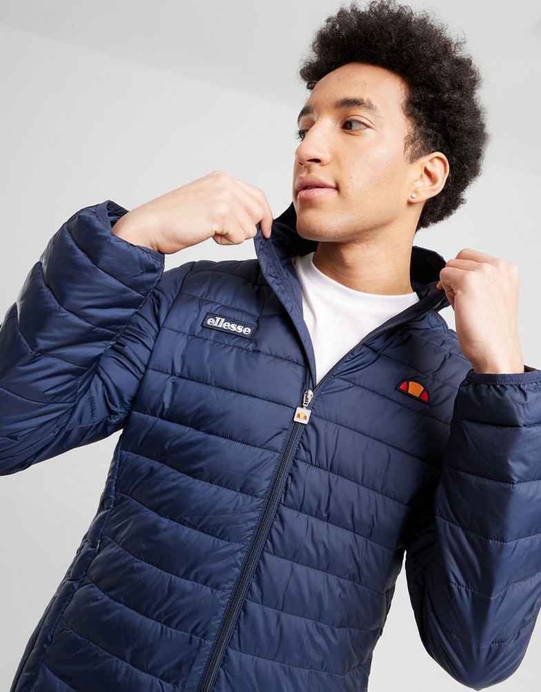 Kurtka męska ELLESSE KURTKA ZIMOWA LOMBARDY NAVY SHS01115429 Granatowy