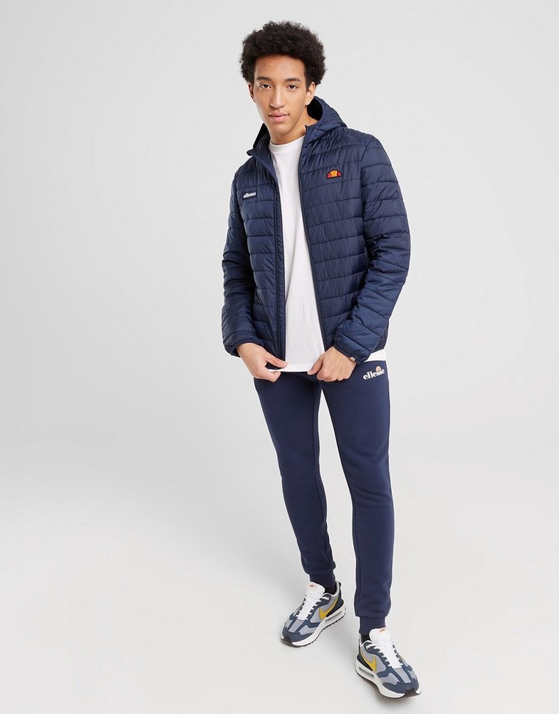 Kurtka męska ELLESSE KURTKA ZIMOWA LOMBARDY NAVY SHS01115429 Granatowy