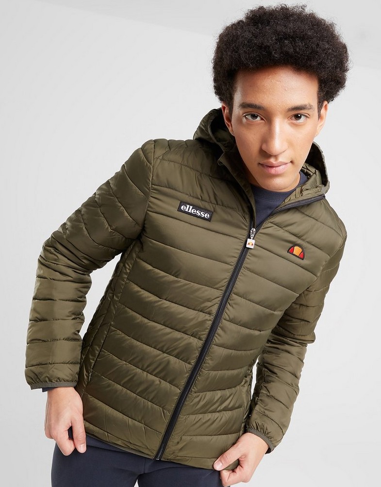 Kurtka męska ELLESSE KURTKA ZIMOWA LOMBARDY KHA SHS01115506 Khaki