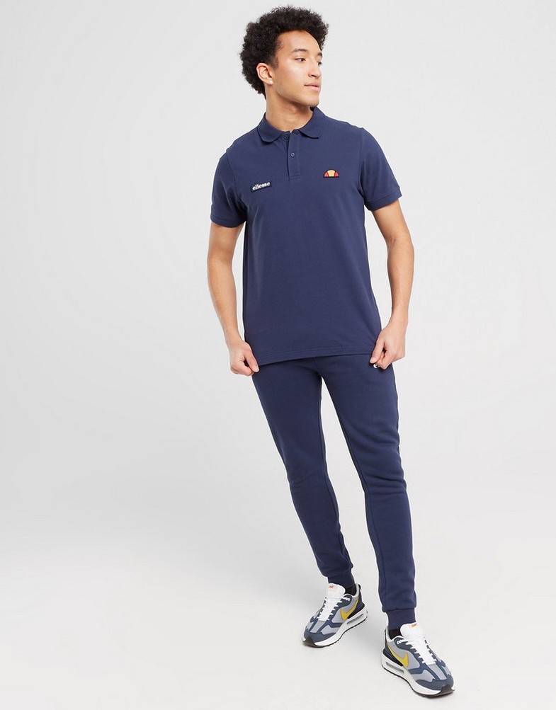 Férfi galléros póló ELLESSE PÓLÓ MONTURA NAVY SHS04475429 Sötétkék