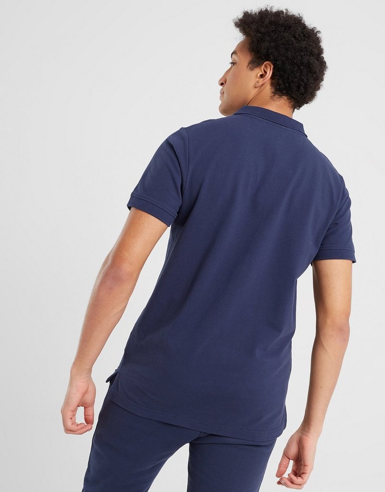ELLESSE POLO MONTURA NAVY SHS04475429 Granatowy