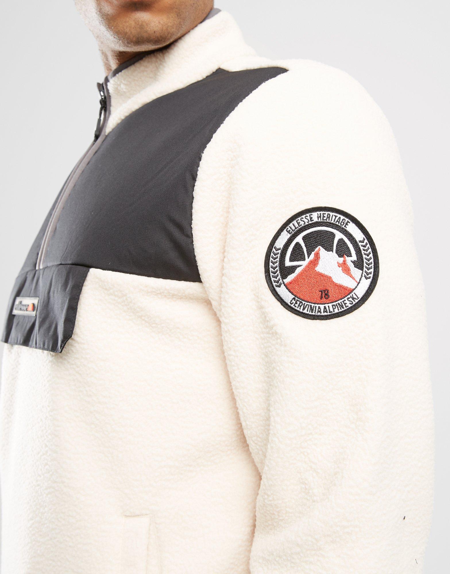 Vyriškas džemperis ELLESSE FLISAS ZINCO OH JACKET OFF WHT SHT19077904 Rusva