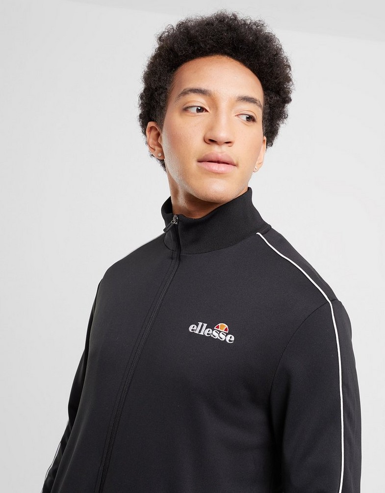 Bluza męska ELLESSE BLUZA ROZPINANA PILANTI POLY TT BLK SJD17485011 Czarny
