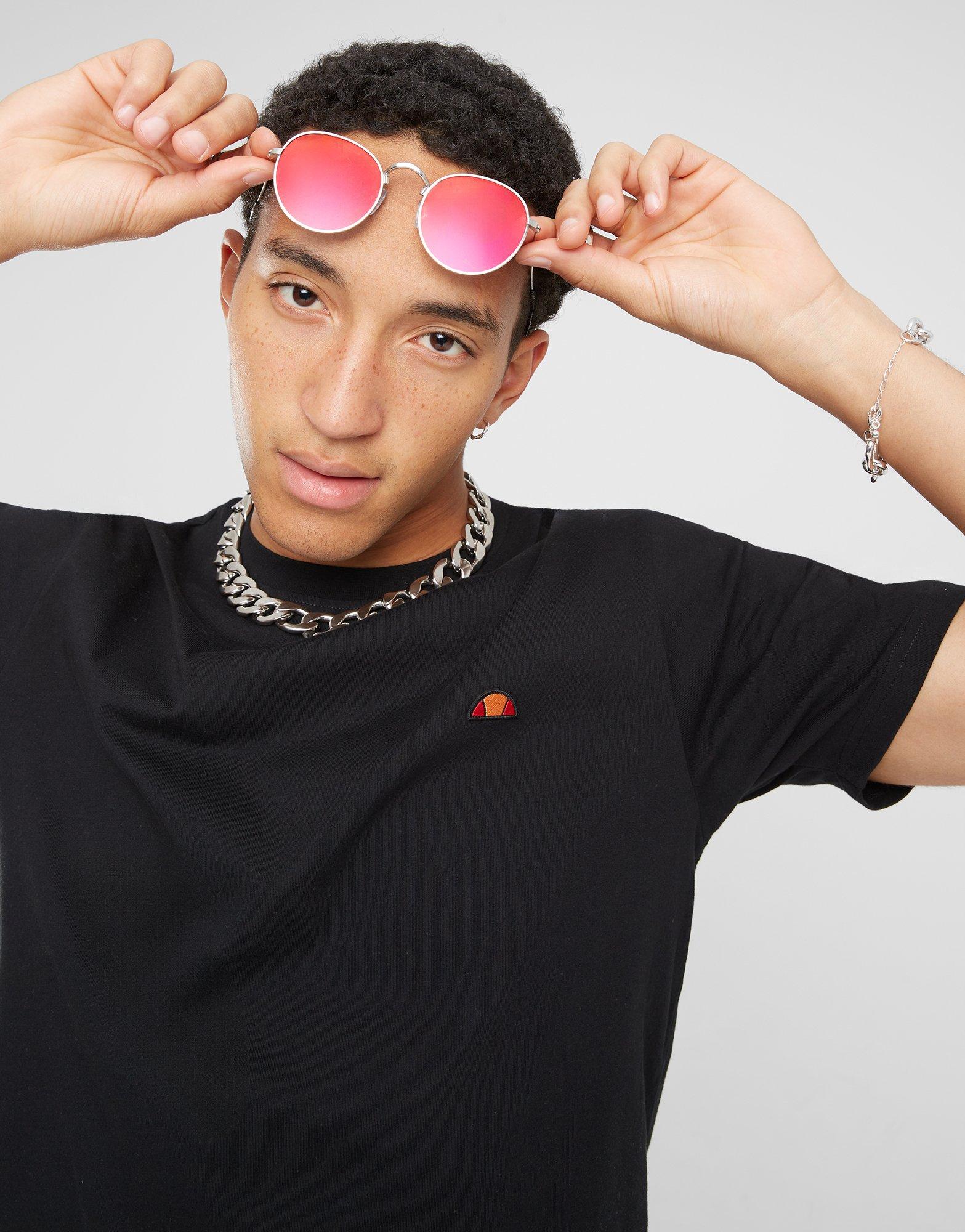 Tricou pentru bărbați ELLESSE TRICOU AZZINA BLACK SMG19603011 Negru