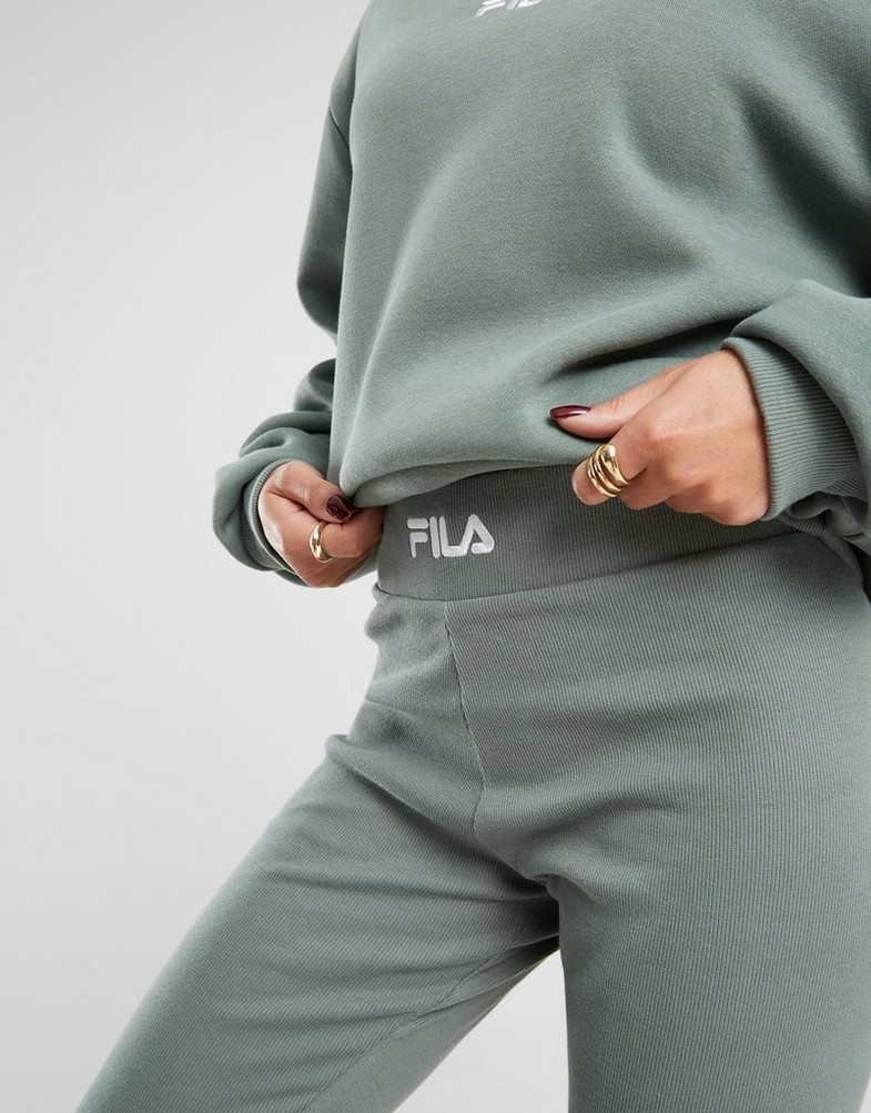 Legginsy damskie FILA LEGGINGS FILA SHIA KHAKI