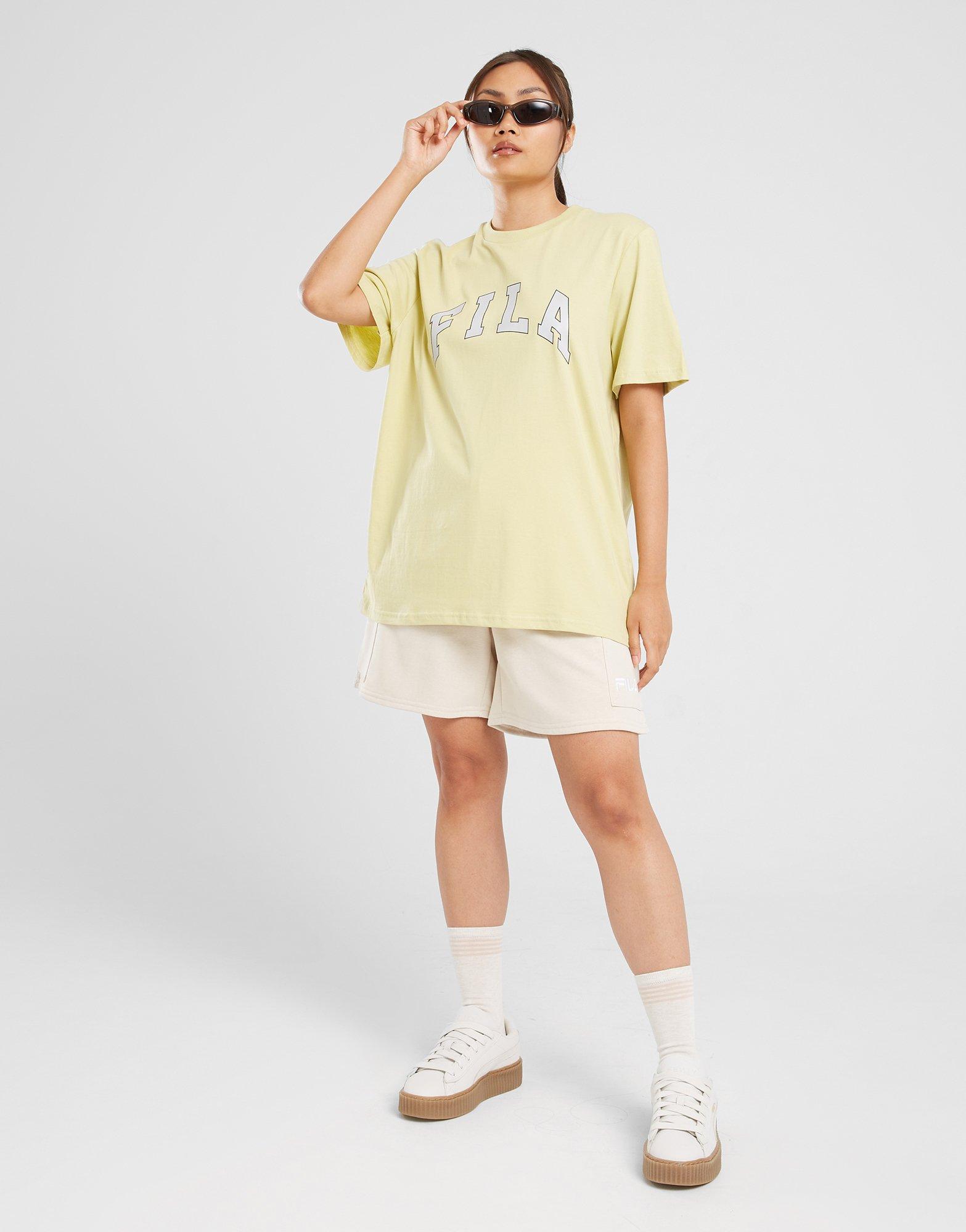 Moteriški marškinėliai FILA MARŠKINĖLIAI SHANIYA BF TEE GRN SS24JDW002SHANIYAGRN Žalia