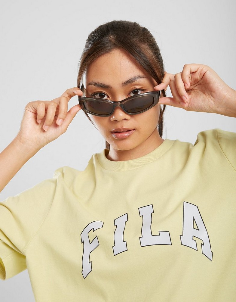 Жіночі футболки FILA ФУТБОЛКА SHANIYA BF TEE GRN SS24JDW002SHANIYAGRN Зелений