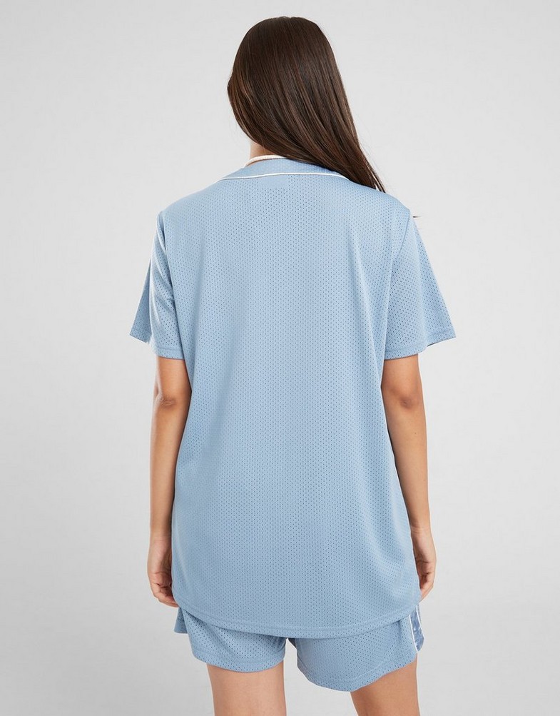 FILA СОРОЧКА CHIARA BB SHRT BLU SS24JDW006CHIARABLU Блакитний