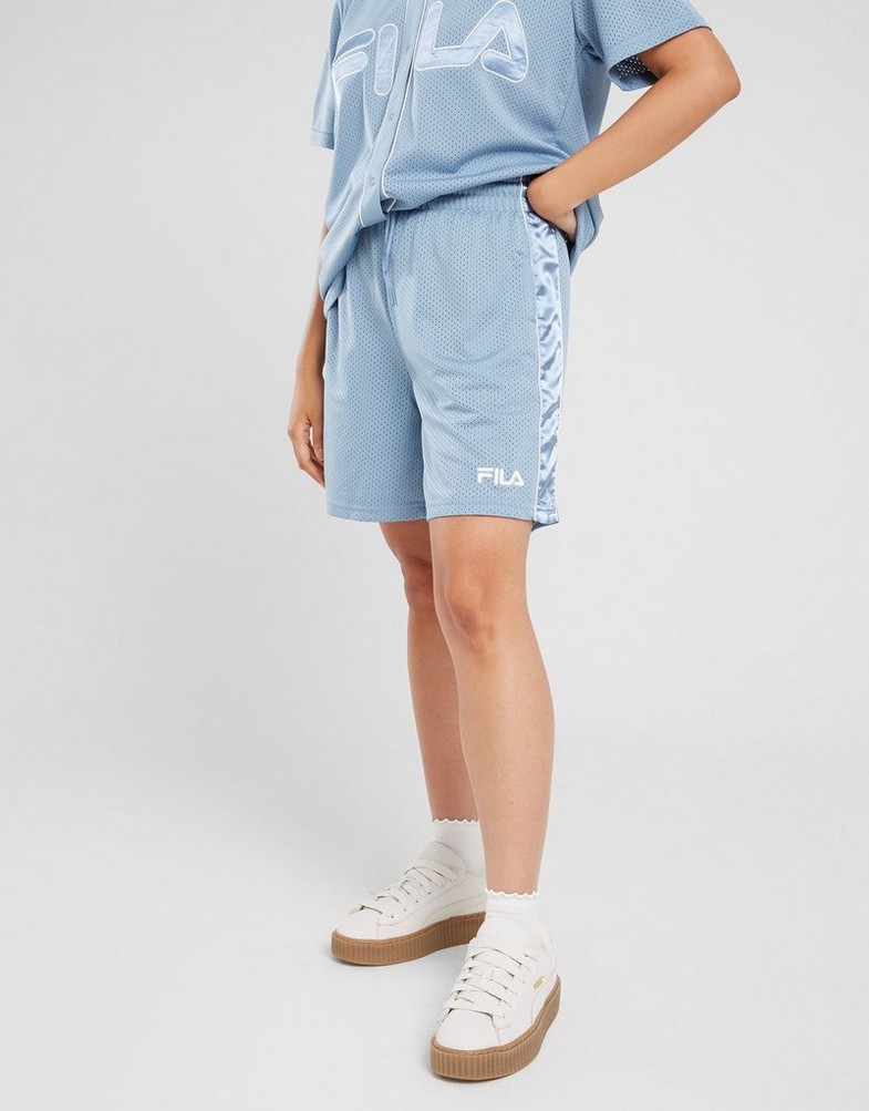 Жіночі шорти FILA ШОРТИ CHANDA BB SHT BLU SS24JDW007CHANDABLU Блакитний