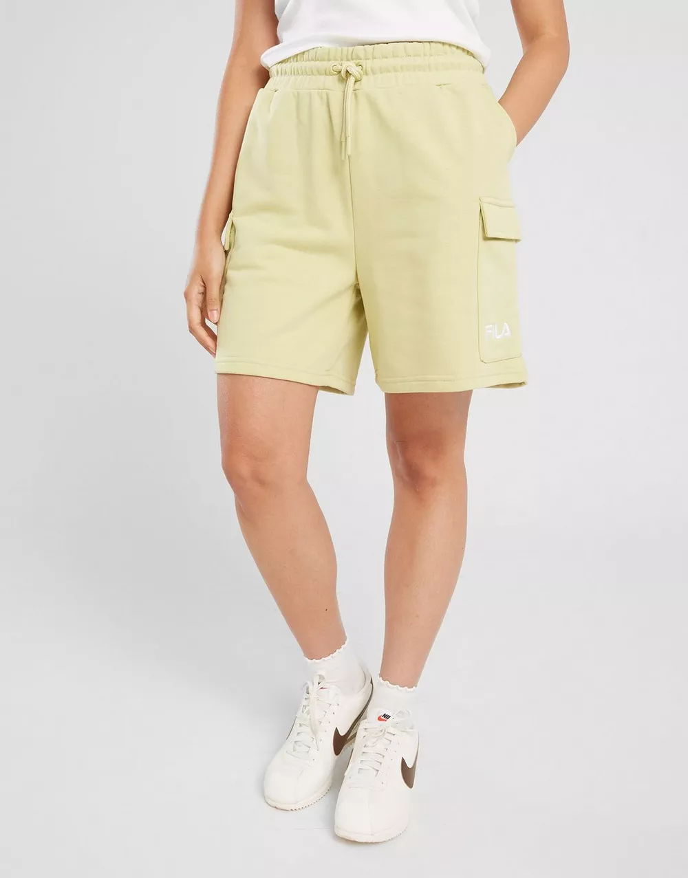 FILA ШОРТИ CORINE CRGO SHT GRN, фото 1 з 4