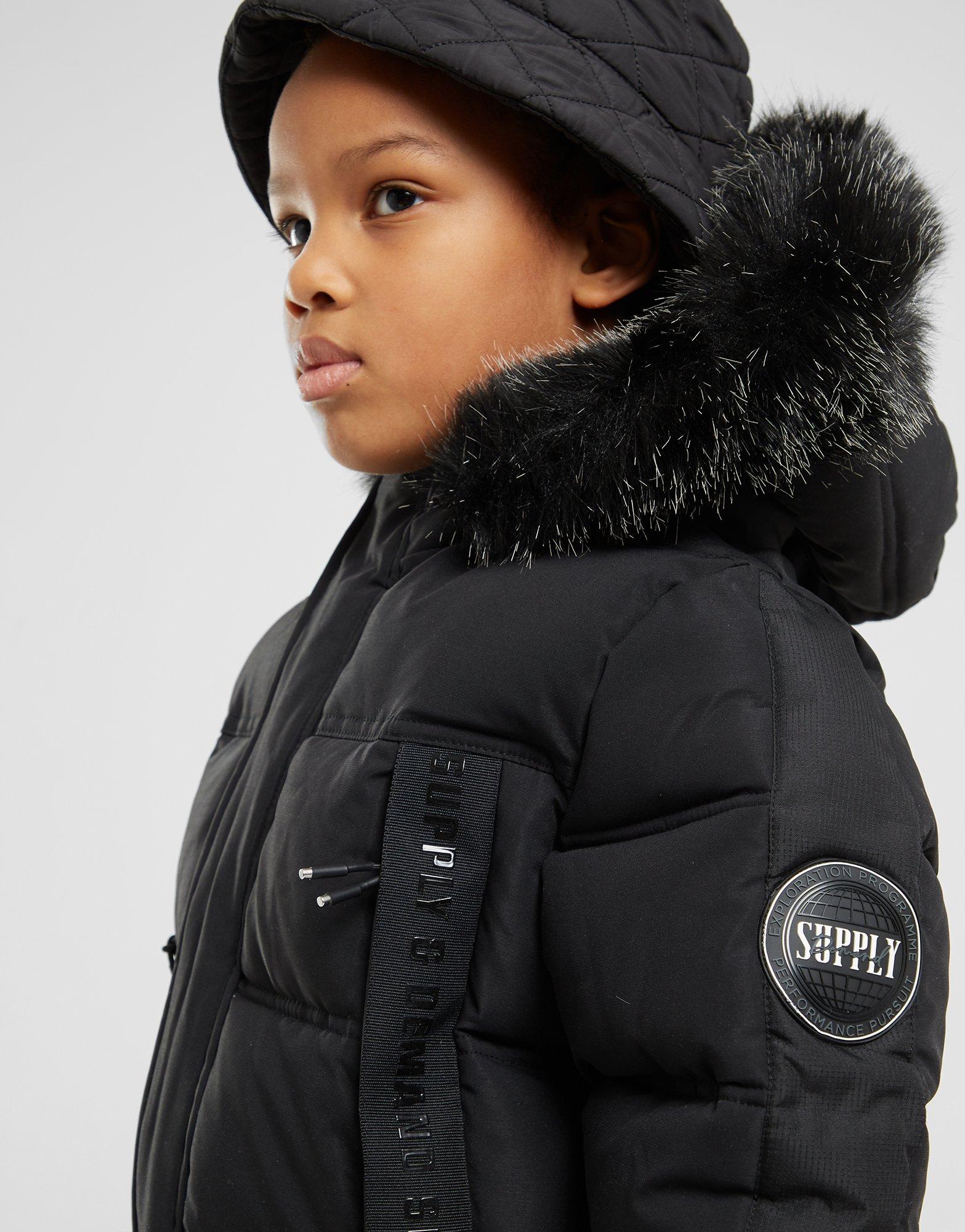 Детско зимно яке SUPPLY&DEMAND ЯКЕ COMBUST PARKA SUPTJ16619090 Черен