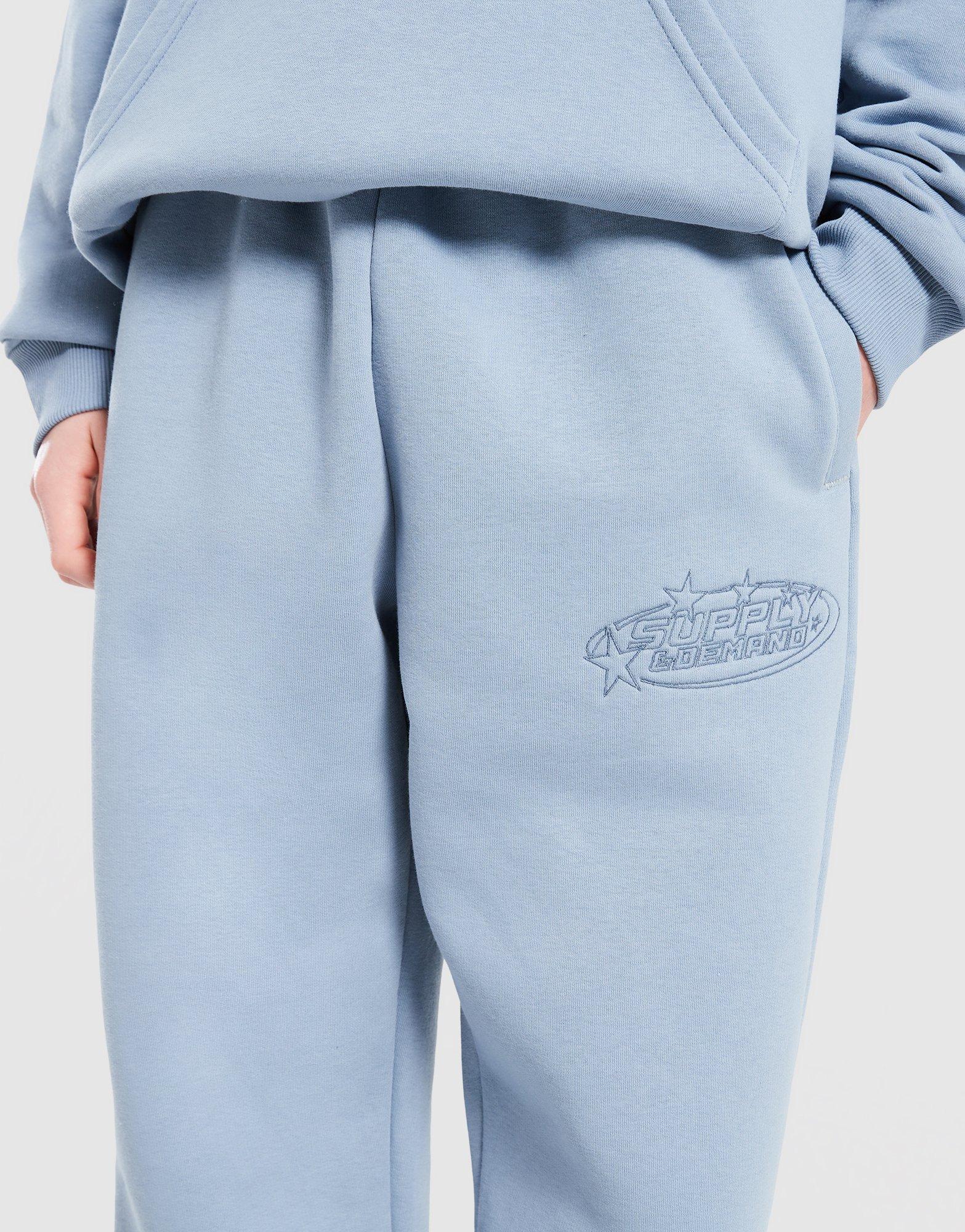 SUPPLY&DEMAND SPODNIE KENZOR PNT SUPTJB18153889 Niebieski