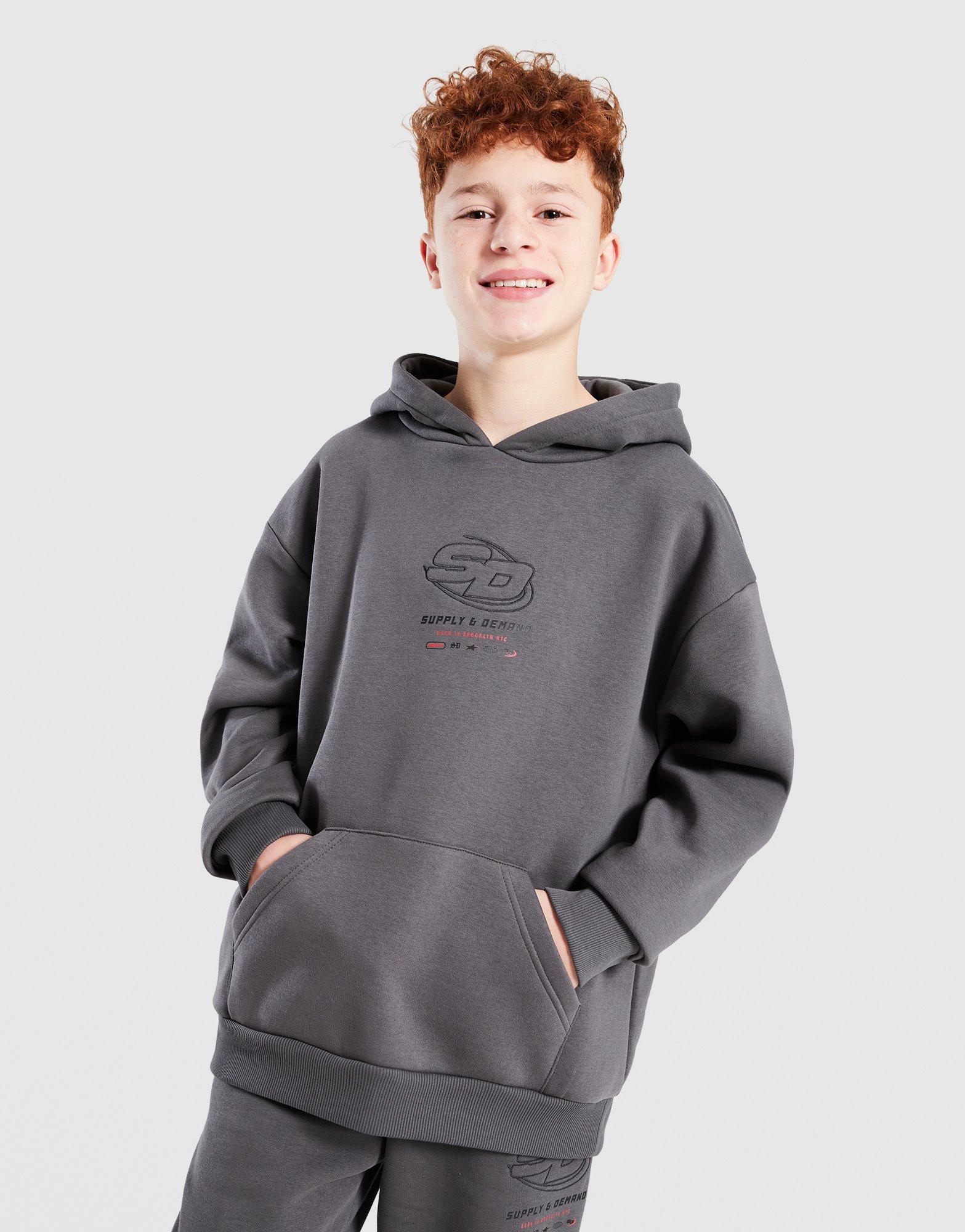 Komplet dresowy dziecięcy SUPPLY&DEMAND DRES KENZOR SUIT SUPTJB18161258 Szary