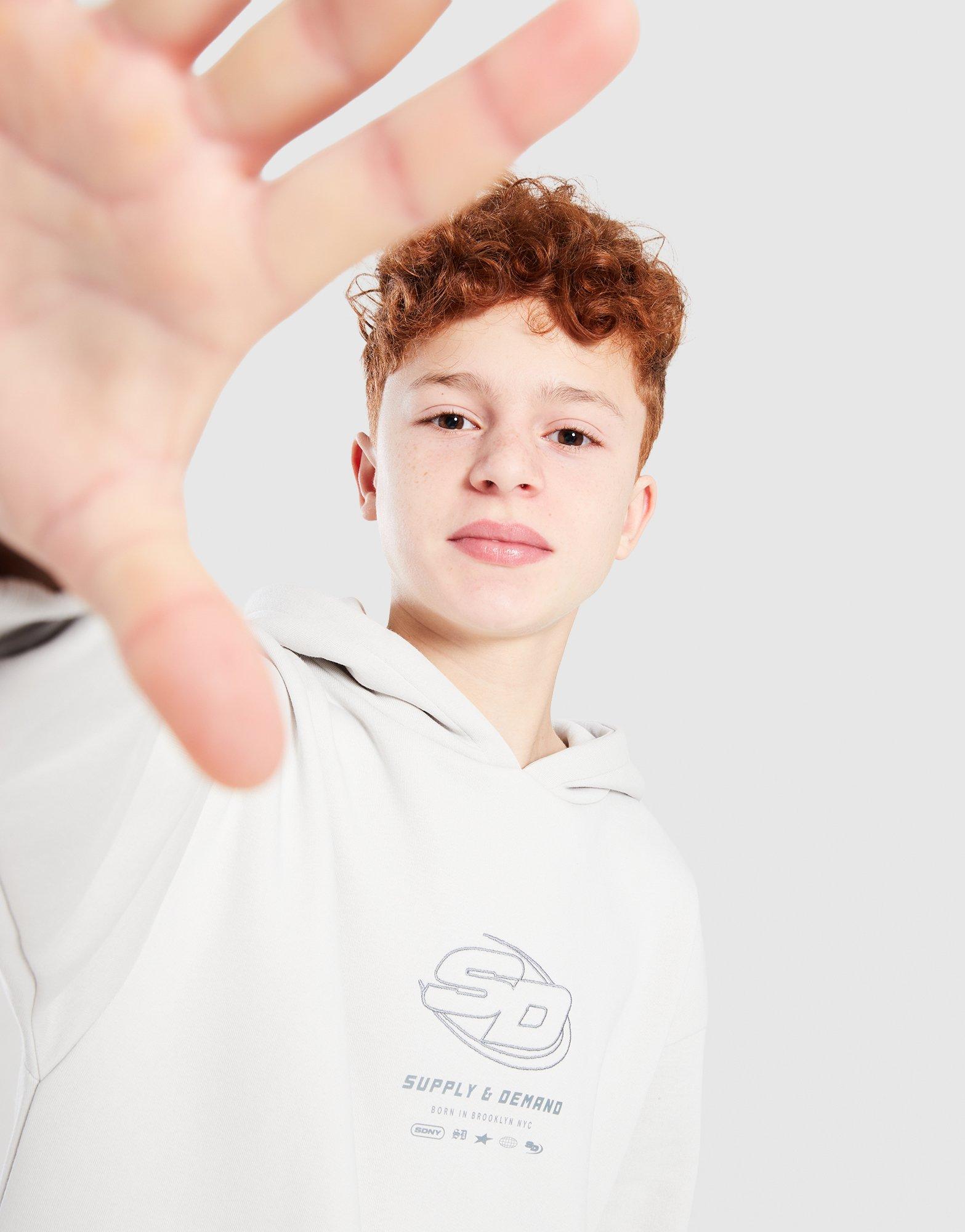 Komplet dresowy dziecięcy SUPPLY&DEMAND DRES KENZOR SUIT SUPTJB18161906 Szary