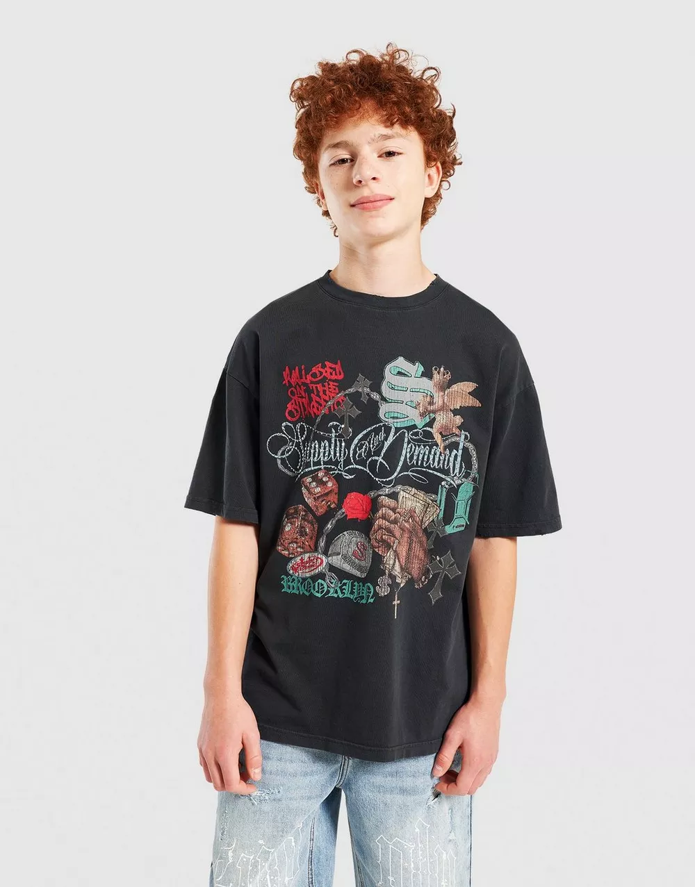 Supply & Demand SUPPLY&DEMAND ФУТБОЛКА MOTLEY TEE, фото 1 з 4