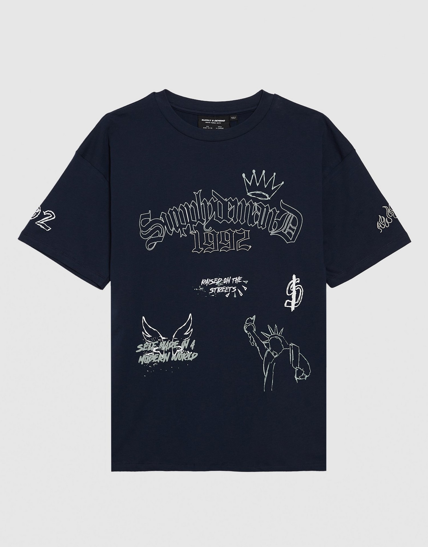 Supply & Demand T Shirt Scratch