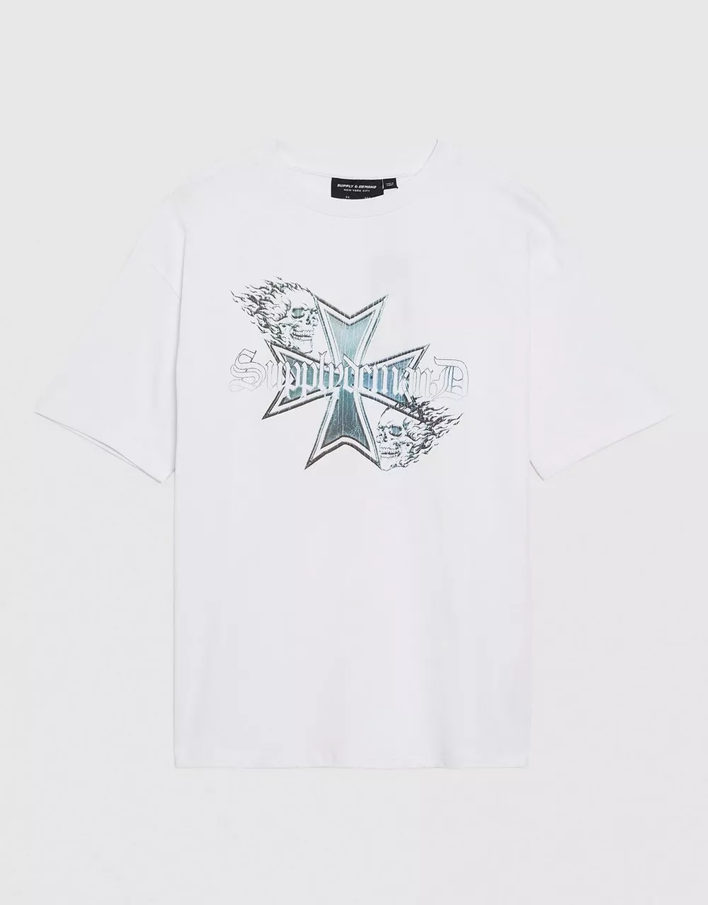 SUPPLY & DEMAND ФУТБОЛКА FLAME CROSS, фото 1 з 3