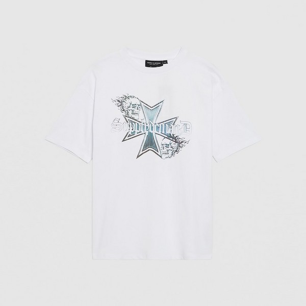 SUPPLY & DEMAND TRIČKO FLAME CROSS