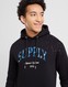 SUPPLY&DEMAND BLUZĂ TEAM SPLATTER HOOD ZIP BLACK