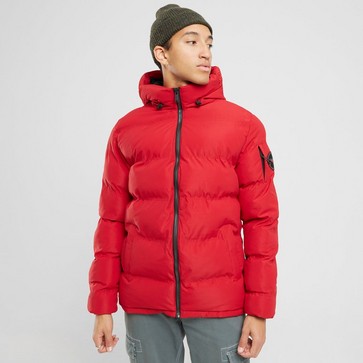Férfi kabát SUPPLY&DEMAND KABÁT TÉLI NIKOL PUFFER RED