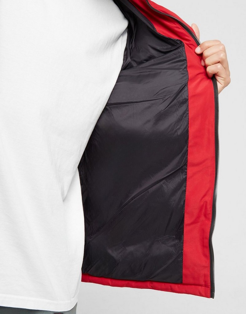 Férfi kabát SUPPLY&DEMAND KABÁT TÉLI NIKOL PUFFER RED SUPTM16630 Piros