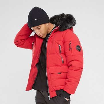 Férfi kabát SUPPLY&DEMAND KABÁT TÉLI TAYMORE SHORT PARKA