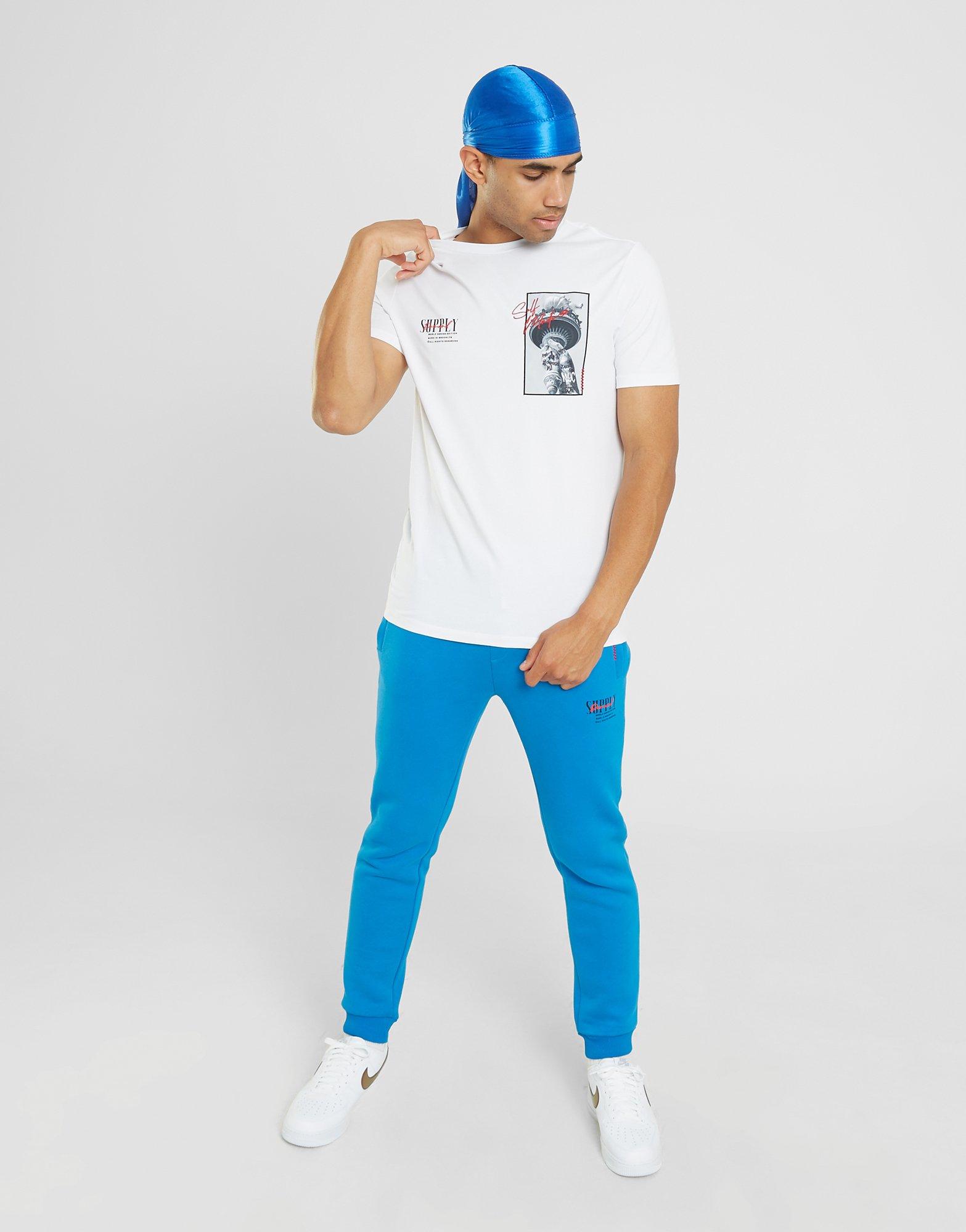 Vyriški marškiniai SUPPLY&DEMAND MARŠKINĖLIAI RIDIN TEE WHT SUPTM16639WHT Balta