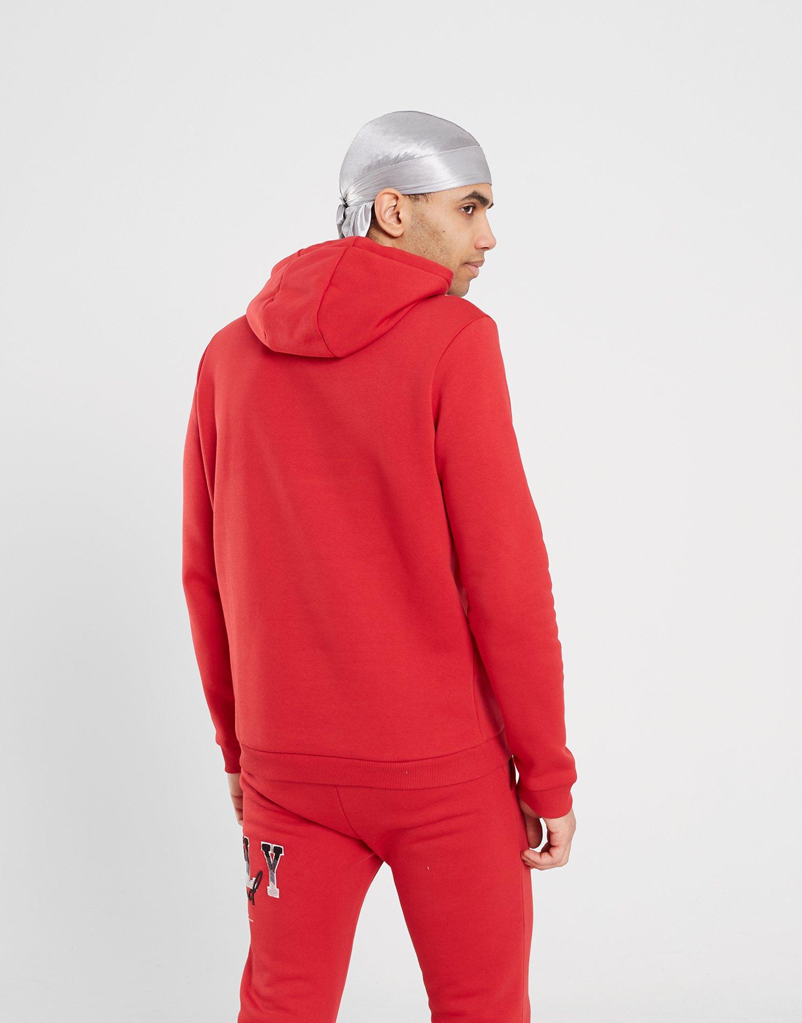 Мъжка блуза SUPPLY&DEMAND СУИТЧЪР С КАЧУЛКА TRAPPER HD RED SUPTM16654RED Червен