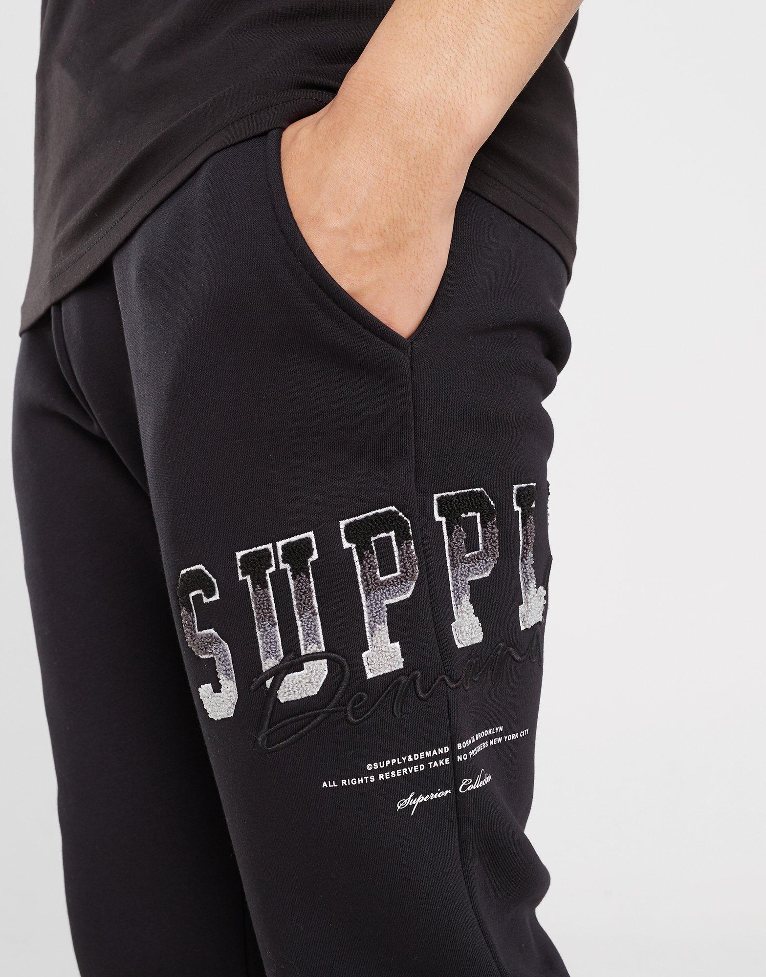 Мъжки панталони SUPPLY&DEMAND ПАНТАЛОНИ TRAPPER JOG BLK SUPTM16670BLK Черен