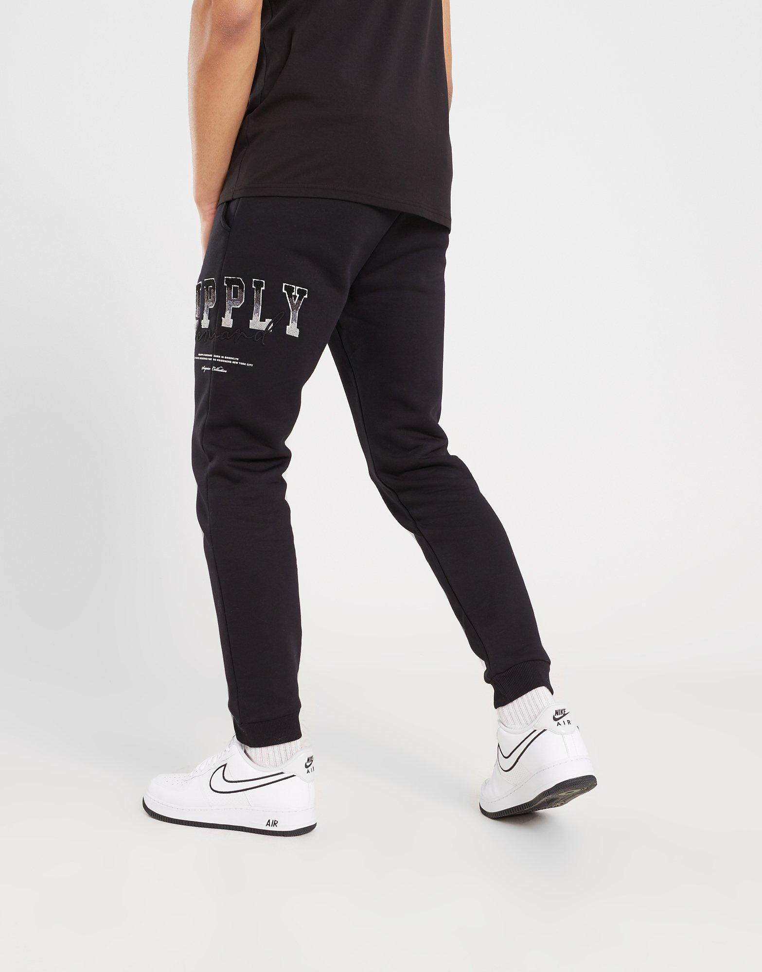 Мъжки панталони SUPPLY&DEMAND ПАНТАЛОНИ TRAPPER JOG BLK SUPTM16670BLK Черен