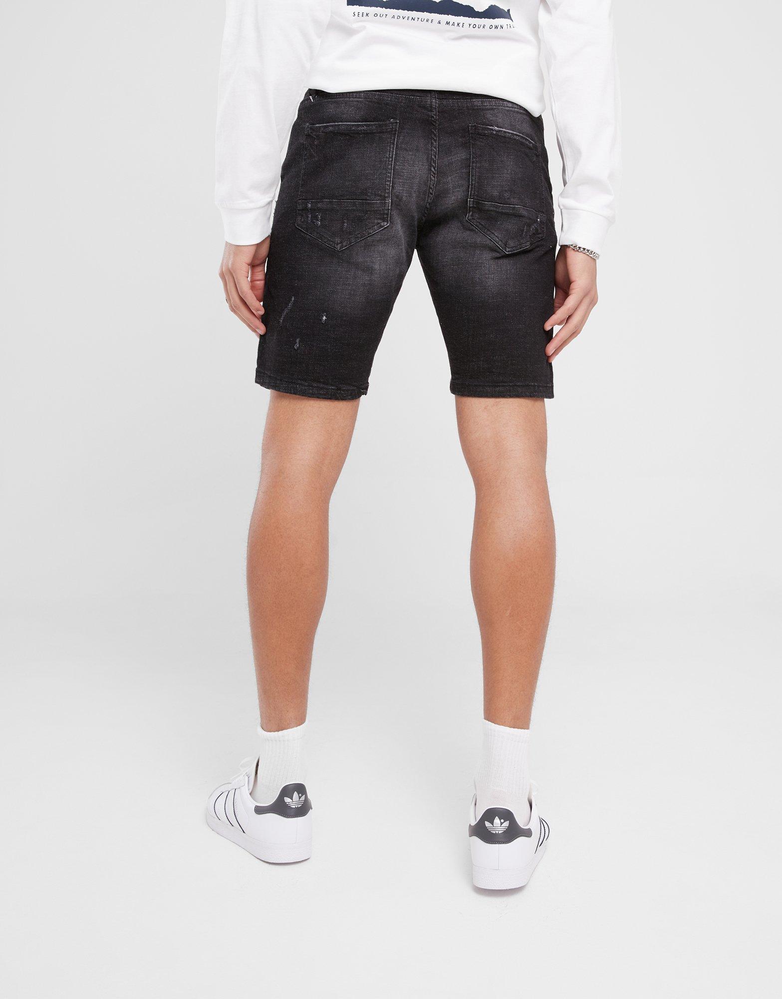 Férfi rövidnadrág SUPPLY&DEMAND RÖVIDNADRÁG FLUME SHT SUPTM17088036 Fekete