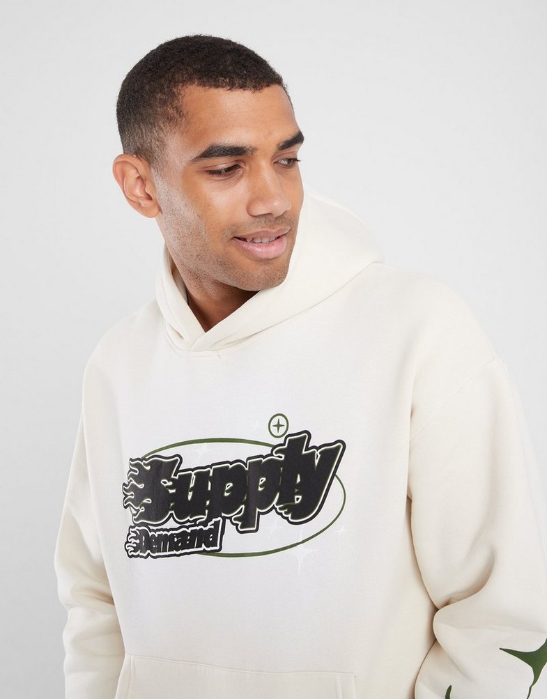 Чоловічі кофти SUPPLY & DEMAND КОФТА З КАПЮШОНОМ BLANEY HD SUPTM17227366 Бежевий