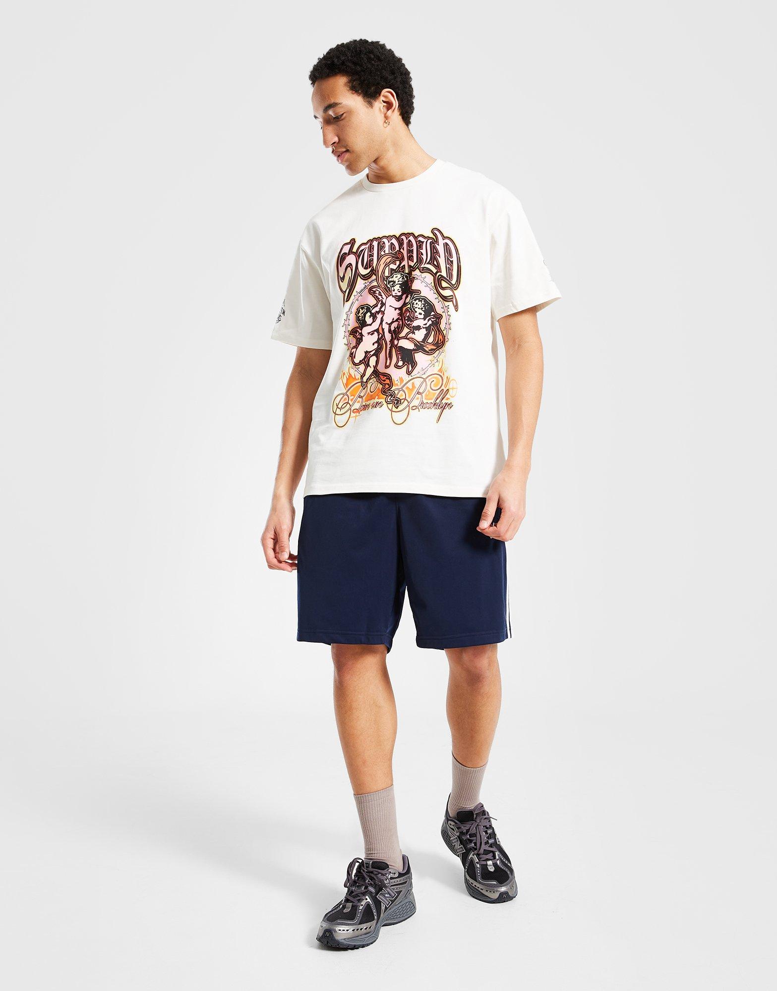 Мъжка тениска SUPPLY&DEMAND ТЕНИСКА CASEY TEE SUPTM17577104 Бежов