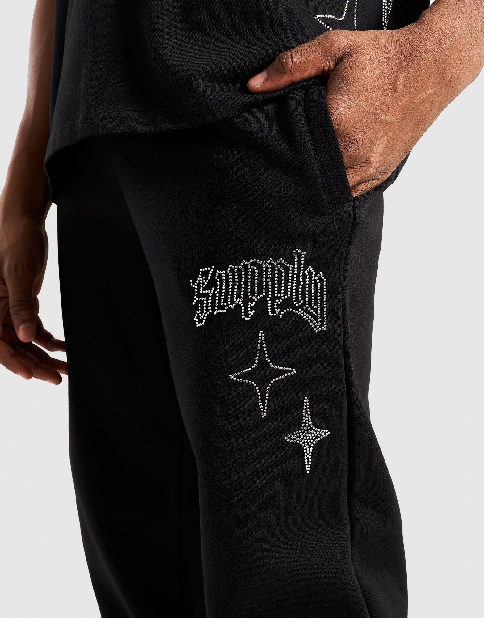 SUPPLY&DEMAND SPODNIE SHARD PNT BLK-BLK SUPTM17621007 Czarny